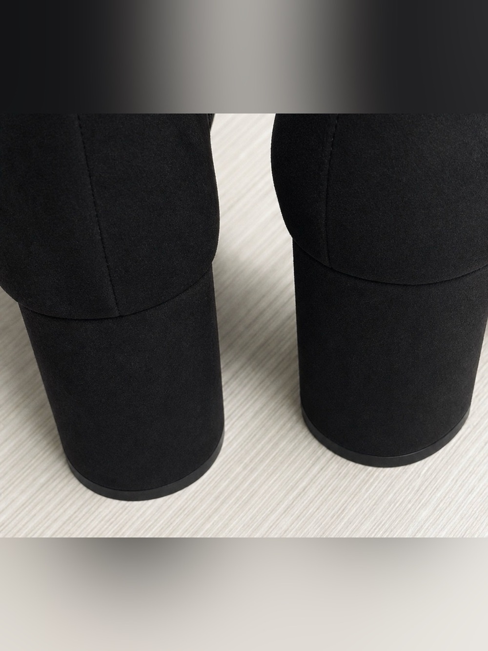 Kelly & Katie Hayd Wide Calf Tall Boots Black Size 7.5W - Picture 5 of 10